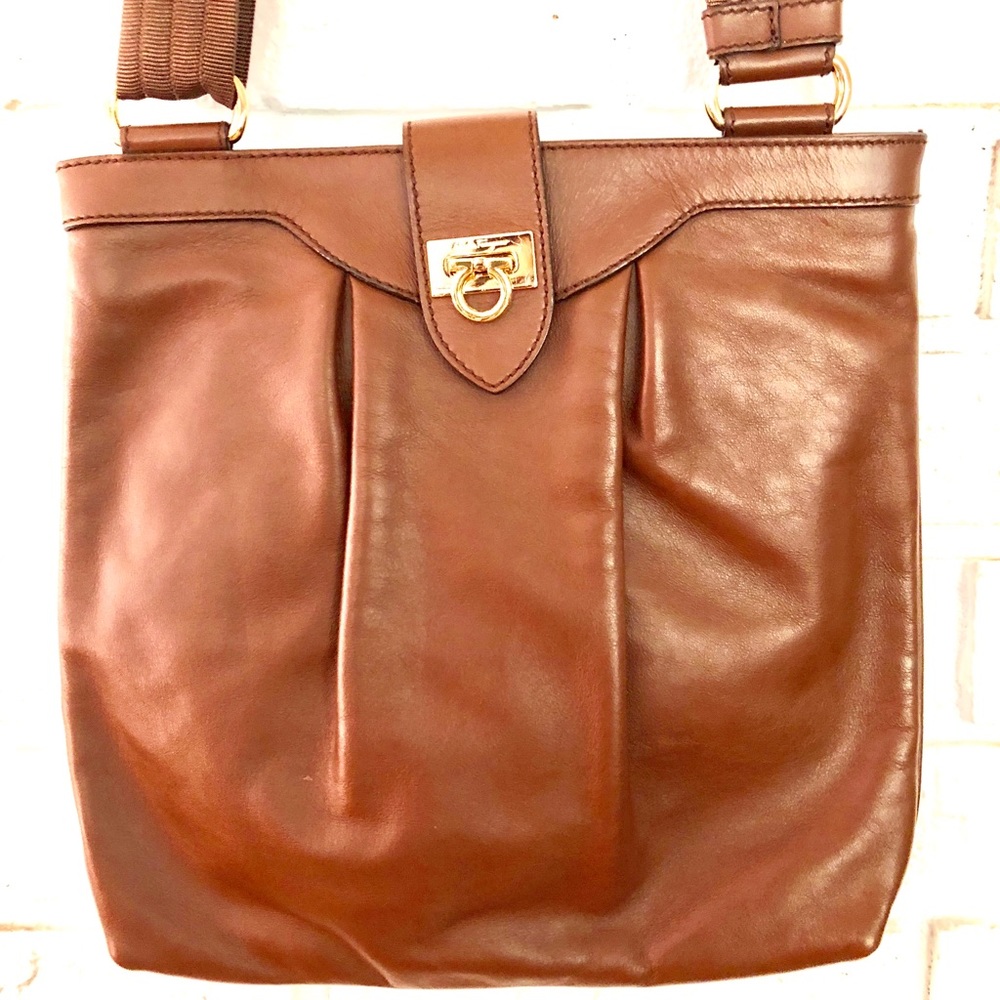 Salvatore Ferragamo Calfskin Leather Bag